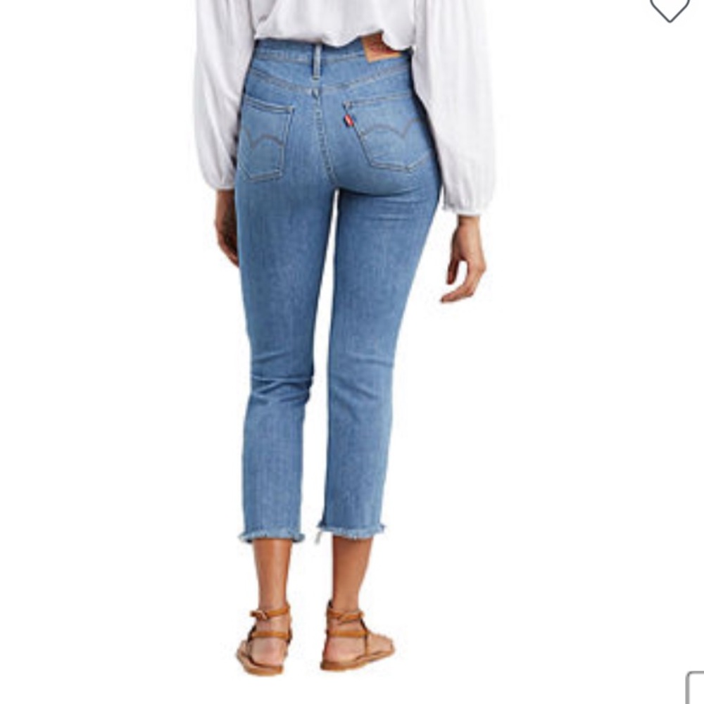 Levi’s 724 High Rise Original Crop Sz 27